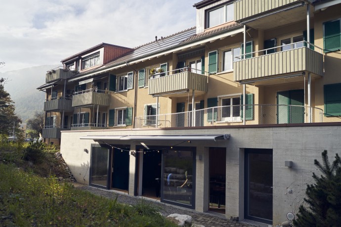 Nouveau local d'habitation comme lieu de rencontre